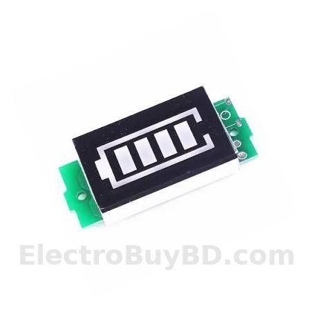3.7V Lithium Battery Charge Level Indicator Module