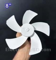 BLDC 8 inch  Brushless Fan Motor 9V/12V Fan Core 5 Blades High Air Flow 8 inch