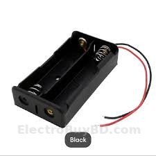 1PCS 18650 Hard Needle Mobile Power Shell – 2-Slot ABS Battery Holder Box