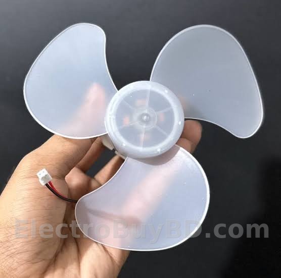 BLDC Brushless Fan Motor 12V Fan Core 3 Blades High Air Flow 6 Inch