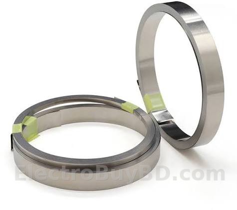 0.15*12mm Nickel Sheet Plate - Suitable For Spot Welding - 24 Inch (2 Feet) Length - Battery Pack Assemblies