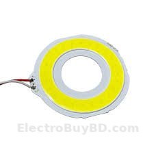 Ring LED Ultra Bright White Round DC 4V 5W COB SMD Light Chip Solar Panel Mount Aluminum Base For Food and Household Garden