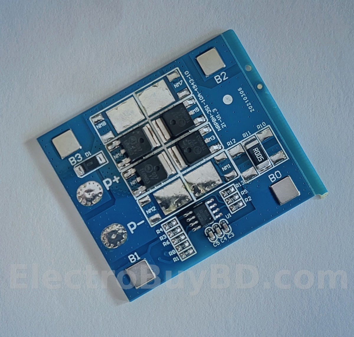 3S 12V 12A BMS | 18650 Lithium Battery Protection Board | 11.1V–12.6V | Balanced | Anti-Overcharge & Over-Discharge Protection BMS